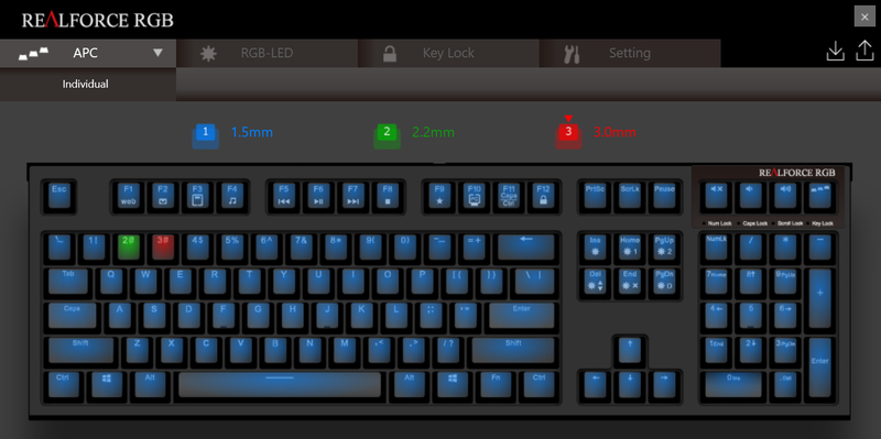 Illustration for article titled Topre Realforce RGB Keyboard Review: Life Beyond The Rubber Dome